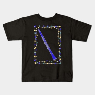 Christmas Clarinet Kids T-Shirt